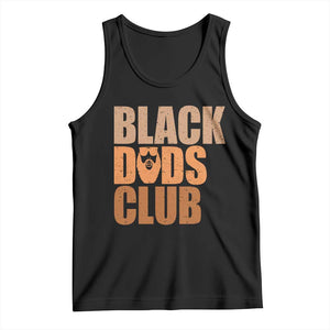 Black Dads Club Tank Top African American Fathers Day Gift