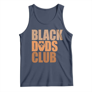 Black Dads Club Tank Top African American Fathers Day Gift