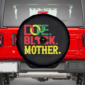 Proud African American Mom Gift Spare Tire Cover Dope Black Mother