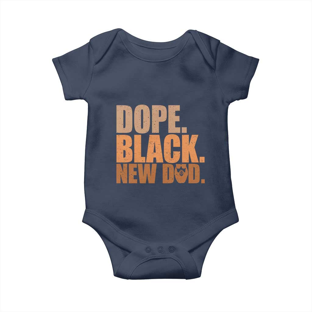 Proud Black New Dad Baby Onesie African American Fathers Day Gift