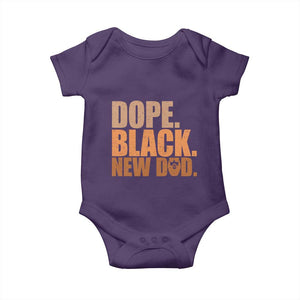 Proud Black New Dad Baby Onesie African American Fathers Day Gift
