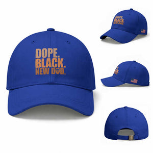 Proud Black New Dad Baseball Cap African American Fathers Day Gift