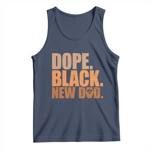 Proud Black New Dad Tank Top African American Fathers Day Gift