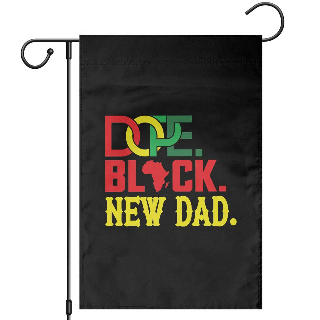 First Father's Day African American Dad Garden Flag New Dad Gift TS12 Black Print Your Wear