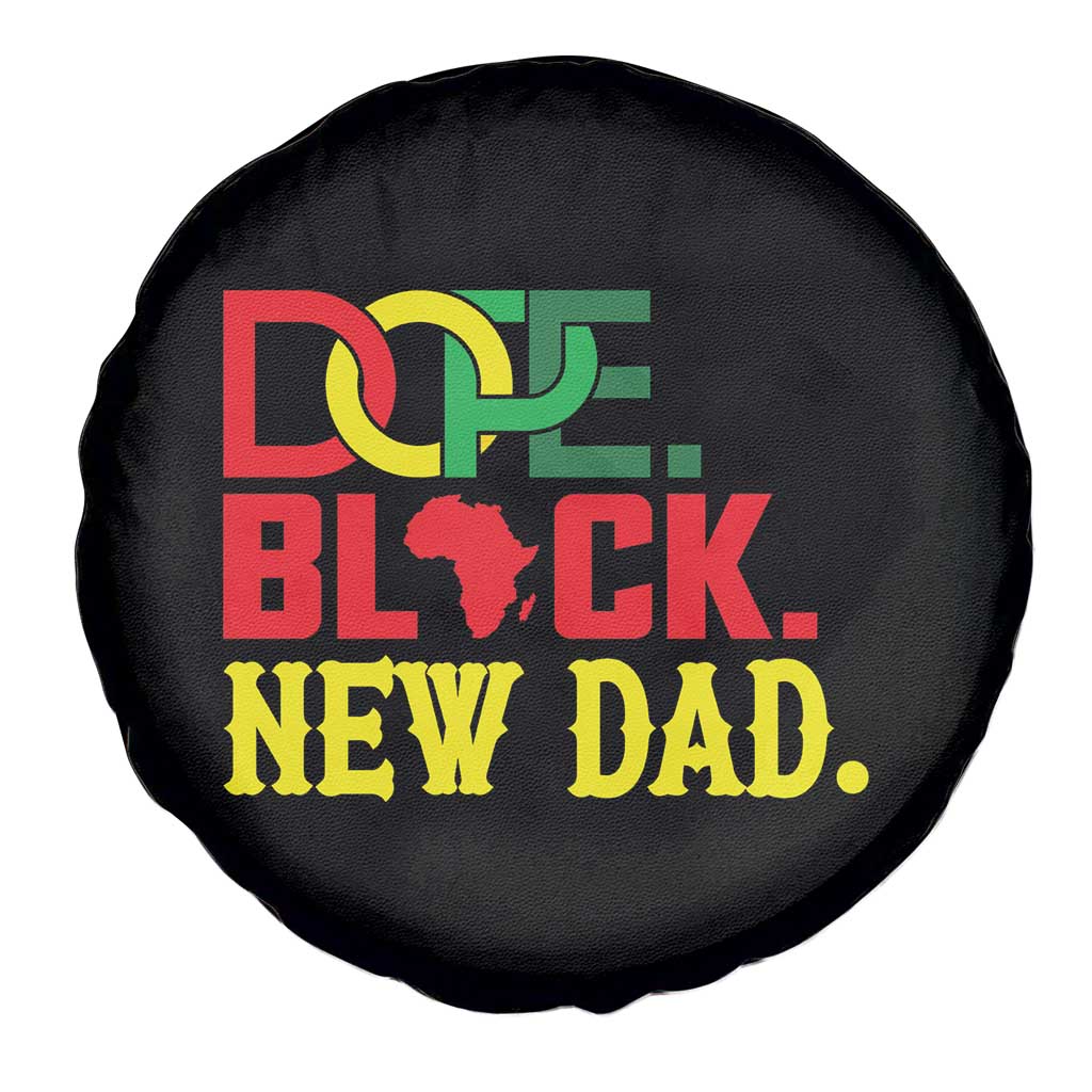 First Father's Day African American Dad Spare Tire Cover New Dad Gift