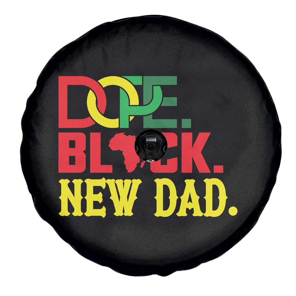 First Father's Day African American Dad Spare Tire Cover New Dad Gift