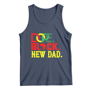 First Father's Day African American Dad Tank Top New Dad Gift