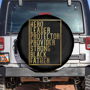 Strong Black Father Spare Tire Cover Hero Leader Provider Protector Gift