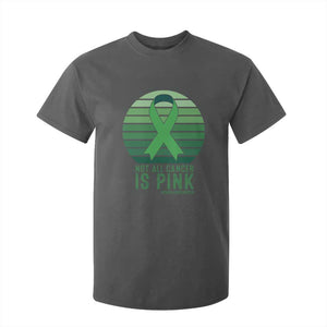 Liver Cancer Awareness T Shirt For Kid Not All Cancer Is Pink Ribbon Support Gift