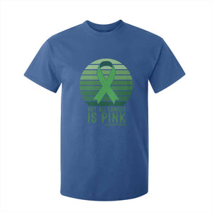 Liver Cancer Awareness T Shirt For Kid Not All Cancer Is Pink Ribbon Support Gift