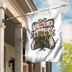 Halloween Feminist Garden Flag Girls Will Be Ghouls Women Empowerment TS12 Print Your Wear
