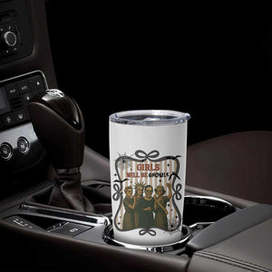 Halloween Feminist Tumbler Cup Girls Will Be Ghouls Women Empowerment TS12 Print Your Wear