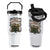 Halloween Feminist Flip Straw Tumbler Girls Will Be Ghouls Women Empowerment TS12 One Size: 30 oz White Print Your Wear