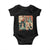 Girls Will Be Girls Baby Onesie Patriotic Feminist USA Women TS12 Black Print Your Wear