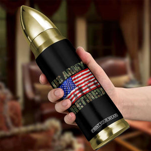 Retired Veteran Bullet Tumbler American Flag US Army Patriotic USA Pride TS12 Print Your Wear