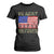 Retired Veteran T Shirt For Women American Flag US Army Patriotic USA Pride TS12 Black Print Your Wear