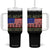 Retired Veteran Tumbler With Handle American Flag US Army Patriotic USA Pride TS12 One Size: 40 oz Black Print Your Wear