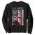 Retired Army Sweatshirt American Flag US Patriotic USA Pride TS12 Black Print Your Wear