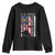 Retired Army Youth Sweatshirt American Flag US Patriotic USA Pride TS12 Black Print Your Wear