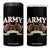 Retirement Army Veteran 4 in 1 Can Cooler Tumbler American Flag USA Patriotic TS12 One Size: 16 oz Black Print Your Wear