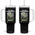Retired Army Tumbler With Handle Funny I Am A Dad A Grandpa Nothing Scares Me TS12 One Size: 40 oz Black Print Your Wear