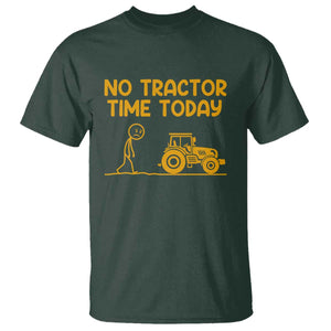 Funny Farm Life Stickman Meme T Shirt No Tractor Time Today