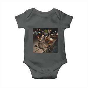 Funny Oktoberfest Raccoon Baby Onesie Cute Trash Panda Beer Festival Bavarian Gift