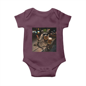 Funny Oktoberfest Raccoon Baby Onesie Cute Trash Panda Beer Festival Bavarian Gift