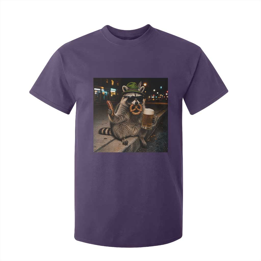 Funny Oktoberfest Raccoon T Shirt For Kid Cute Trash Panda Beer Festival Bavarian Gift