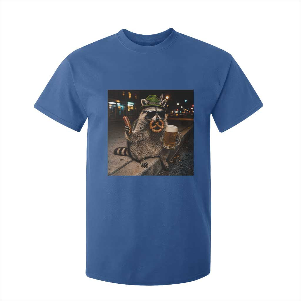 Funny Oktoberfest Raccoon T Shirt For Kid Cute Trash Panda Beer Festival Bavarian Gift