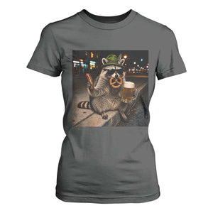 Funny Oktoberfest Raccoon T Shirt For Women Cute Trash Panda Beer Festival Bavarian Gift