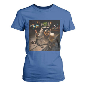 Funny Oktoberfest Raccoon T Shirt For Women Cute Trash Panda Beer Festival Bavarian Gift