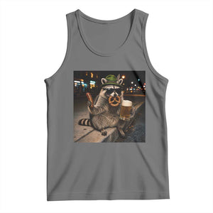 Funny Oktoberfest Raccoon Tank Top Cute Trash Panda Beer Festival Bavarian Gift