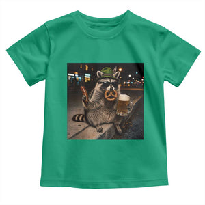 Funny Oktoberfest Raccoon Toddler T Shirt Cute Trash Panda Beer Festival Bavarian Gift