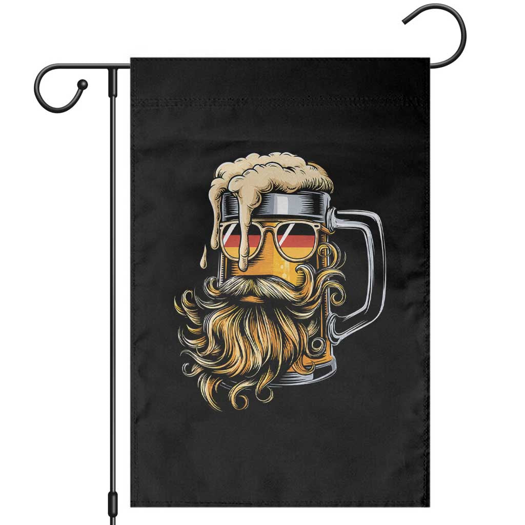 Funny Oktoberfest Beer Lover Gift Garden Flag Cool German Beer Mug TS12 Black Print Your Wear