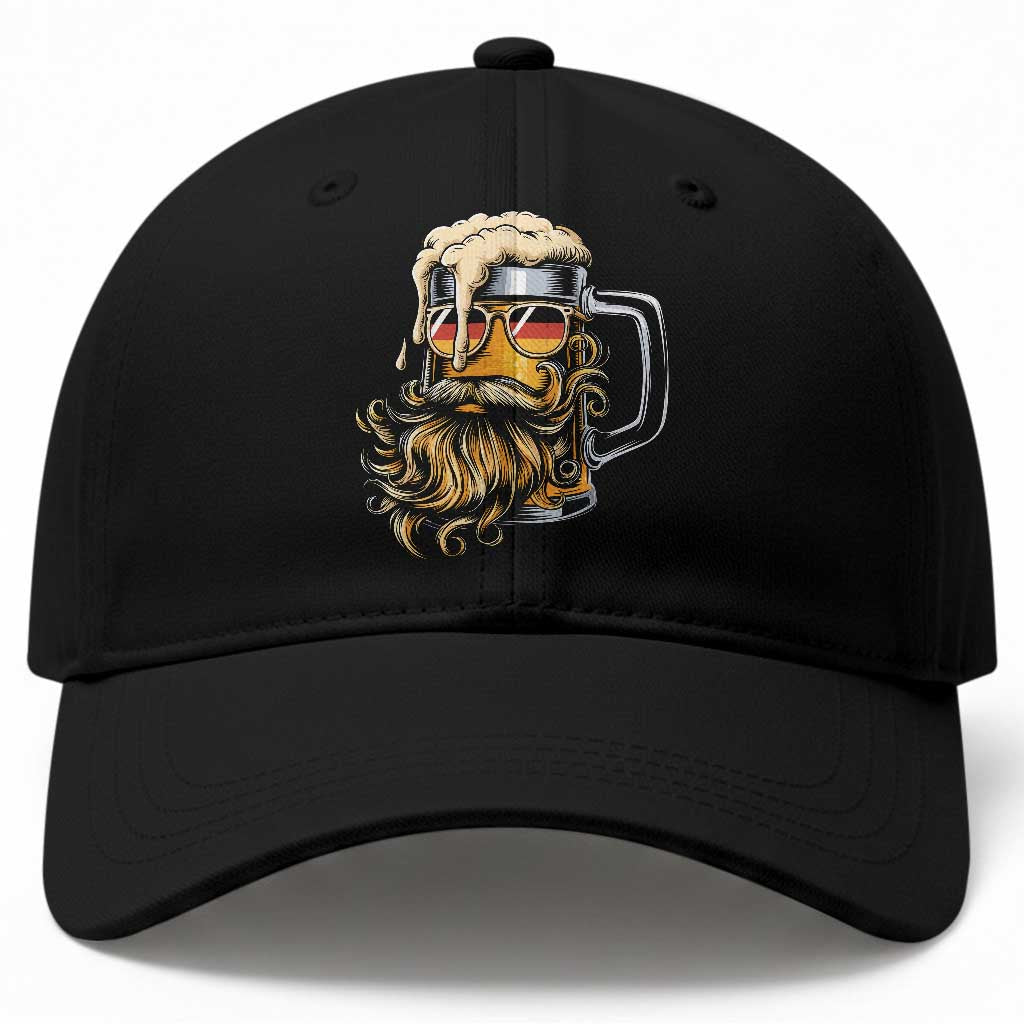 Funny Oktoberfest Beer Lover Gift Baseball Cap Cool German Beer Mug TS12 Print Your Wear