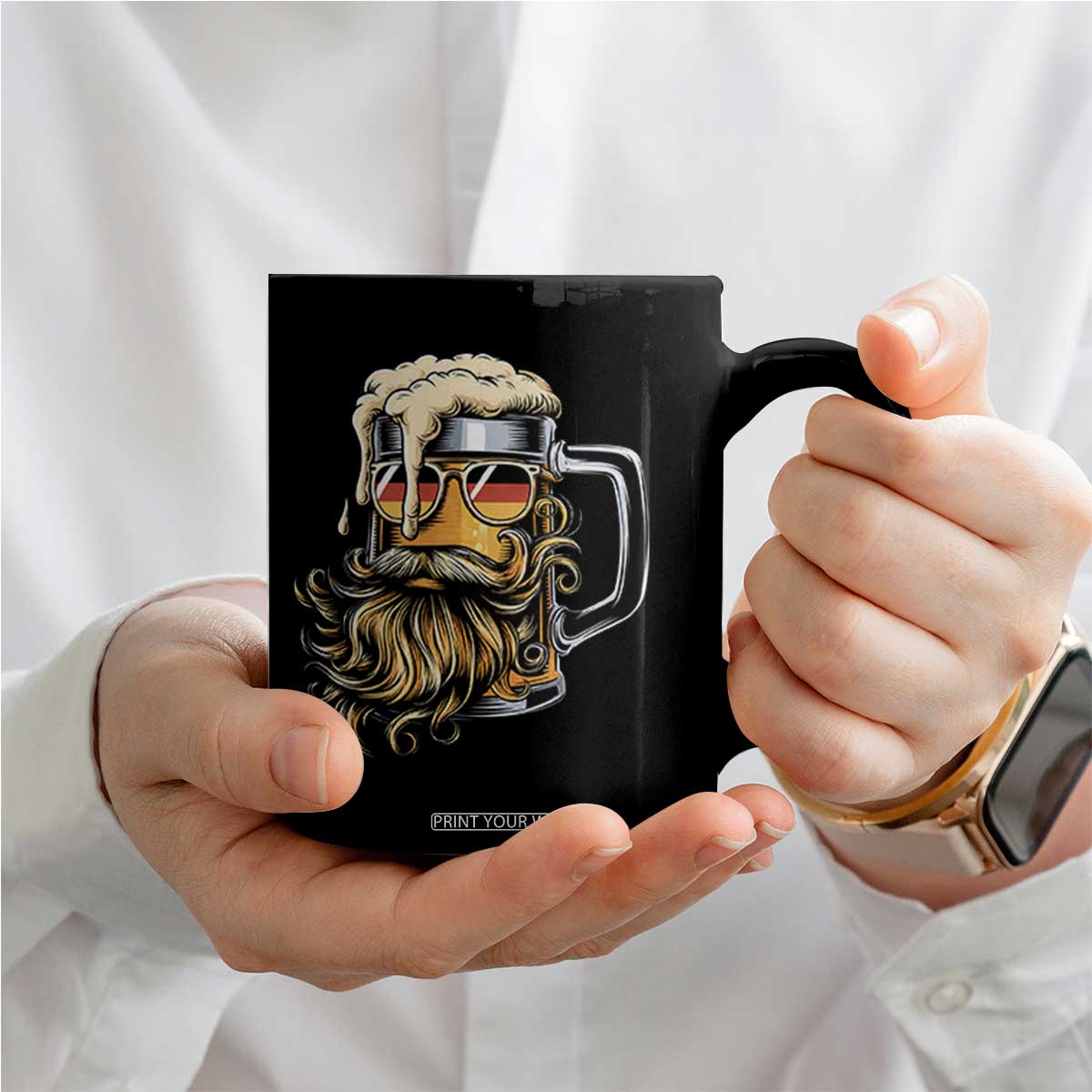 Funny Oktoberfest Beer Lover Gift Coffee Mug Cool German Beer Mug