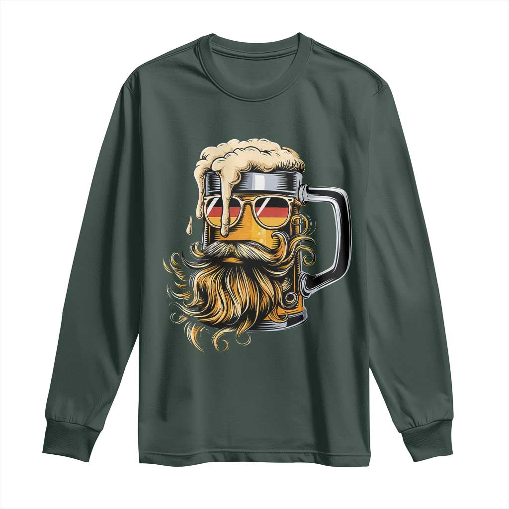 Funny Oktoberfest Beer Lover Gift Long Sleeve Shirt Cool German Beer Mug