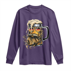 Funny Oktoberfest Beer Lover Gift Long Sleeve Shirt Cool German Beer Mug