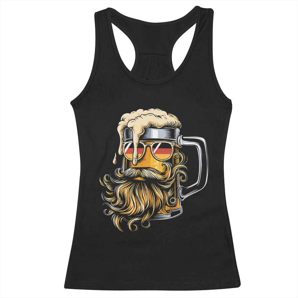 Funny Oktoberfest Beer Lover Gift Racerback Tank Top Cool German Beer Mug TS12 Black Print Your Wear