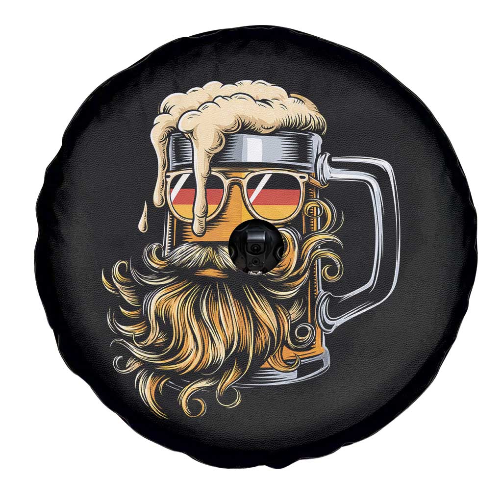 Funny Oktoberfest Beer Lover Gift Spare Tire Cover Cool German Beer Mug