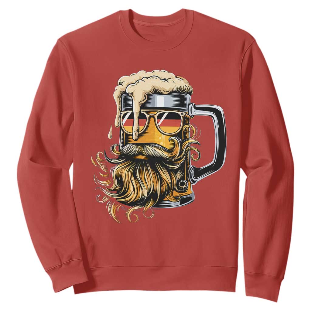 Funny Oktoberfest Beer Lover Gift Sweatshirt Cool German Beer Mug