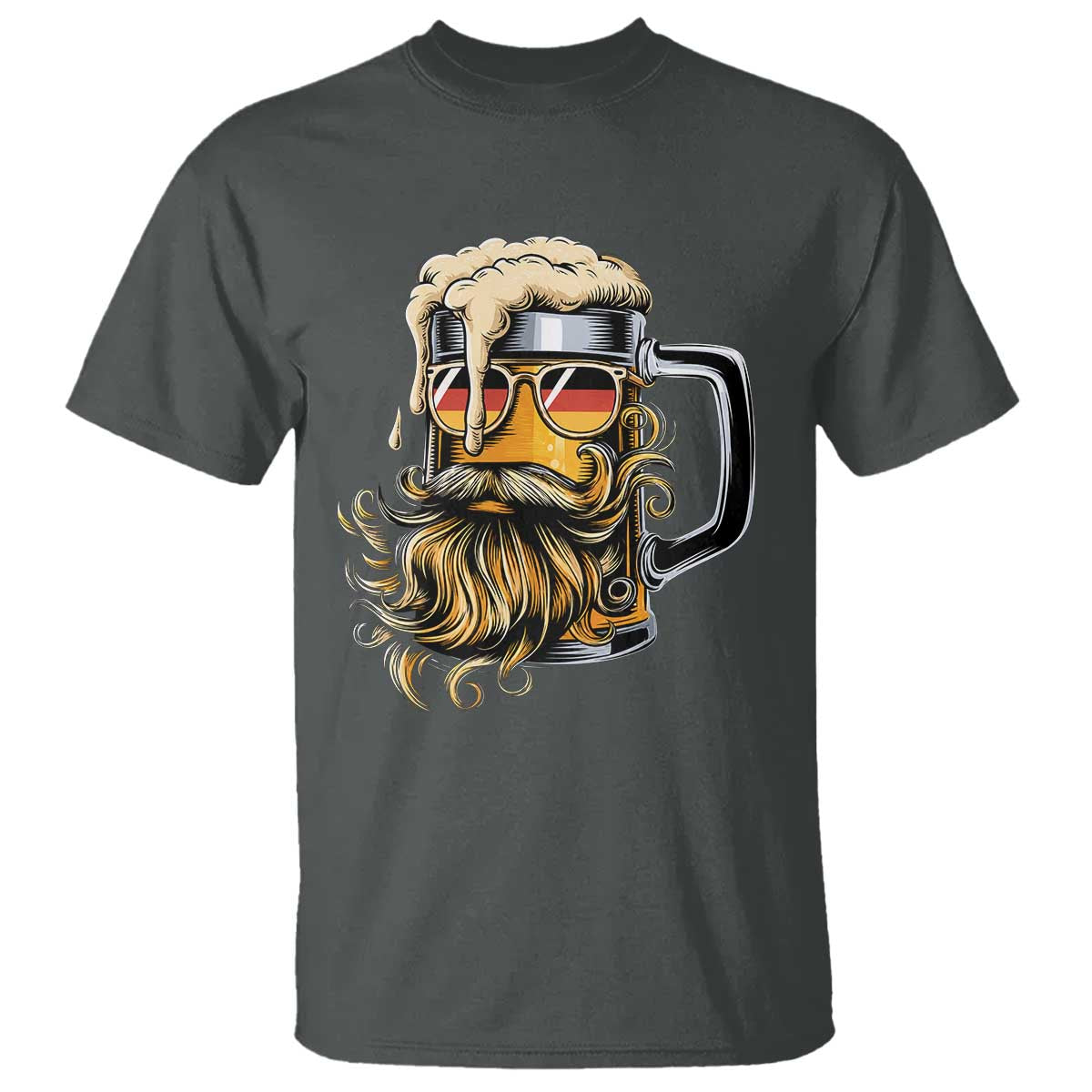 Funny Oktoberfest Beer Lover Gift T Shirt Cool German Beer Mug