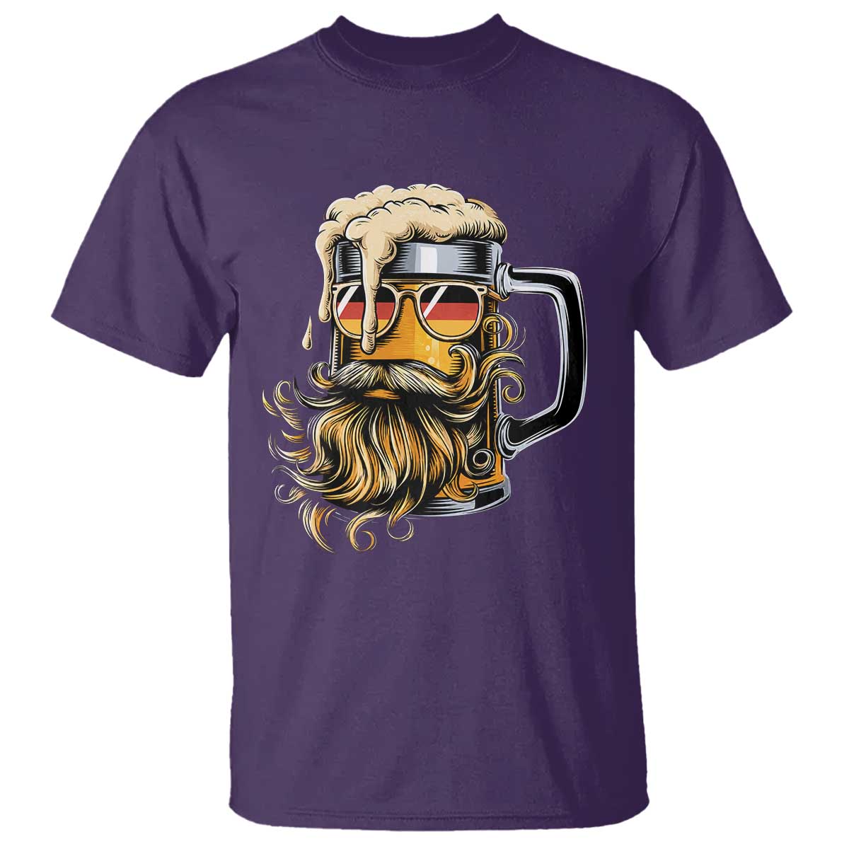 Funny Oktoberfest Beer Lover Gift T Shirt Cool German Beer Mug