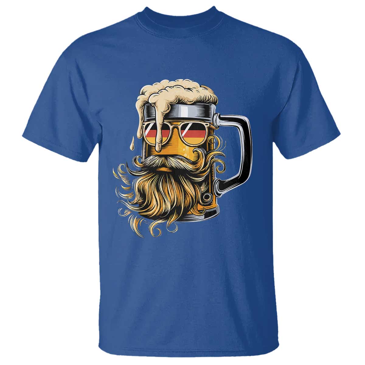 Funny Oktoberfest Beer Lover Gift T Shirt Cool German Beer Mug