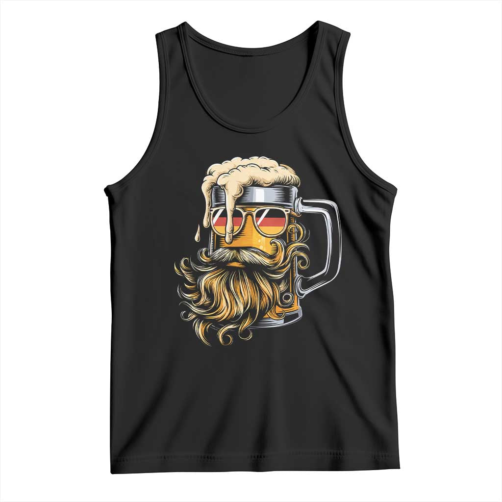Funny Oktoberfest Beer Lover Gift Tank Top Cool German Beer Mug TS12 Black Print Your Wear