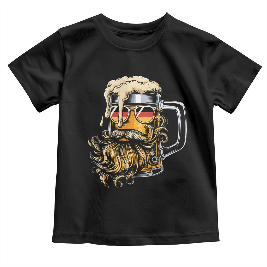 Funny Oktoberfest Beer Lover Gift Toddler T Shirt Cool German Beer Mug TS12 Black Print Your Wear