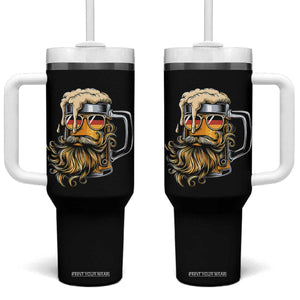 Funny Oktoberfest Beer Lover Gift Tumbler With Handle Cool German Beer Mug