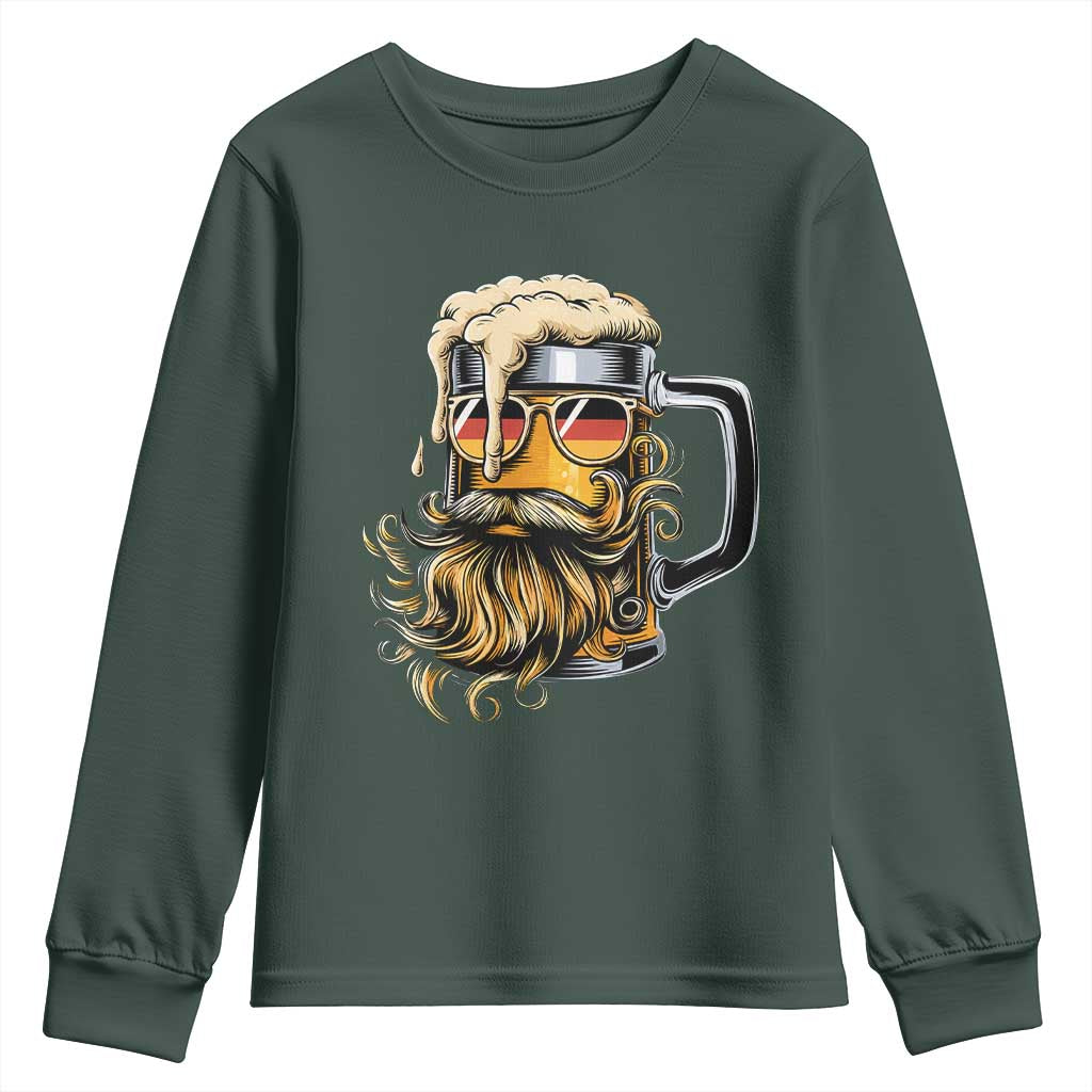 Funny Oktoberfest Beer Lover Gift Youth Sweatshirt Cool German Beer Mug