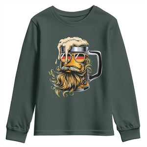Funny Oktoberfest Beer Lover Gift Youth Sweatshirt Cool German Beer Mug